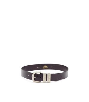 R.M.Williams 1 1/2in 3 Piece Solid Hide Belt Black