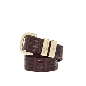 RM Williams Crocodile Drover Belt