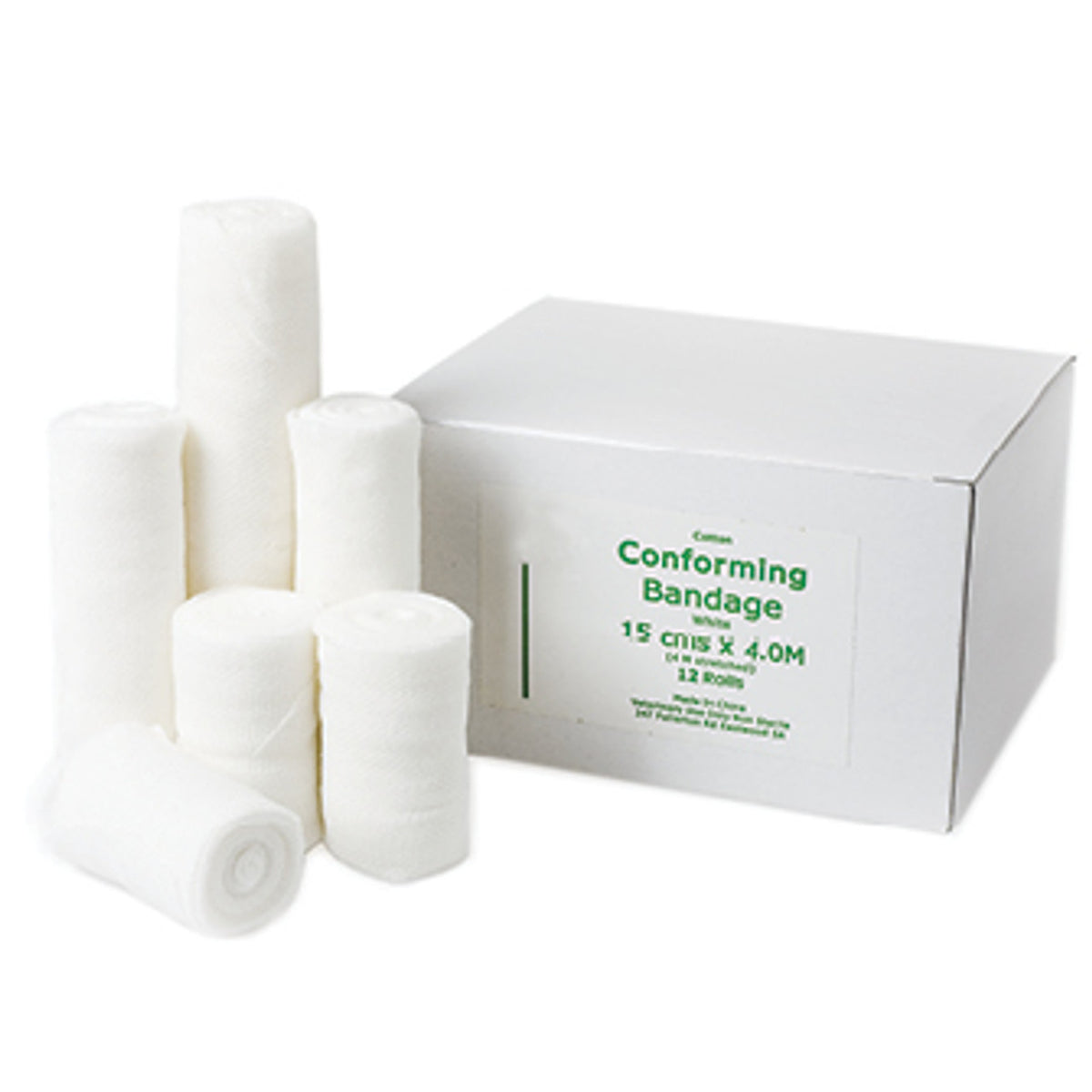Cotton Conforming Bandage 15cm x 4m