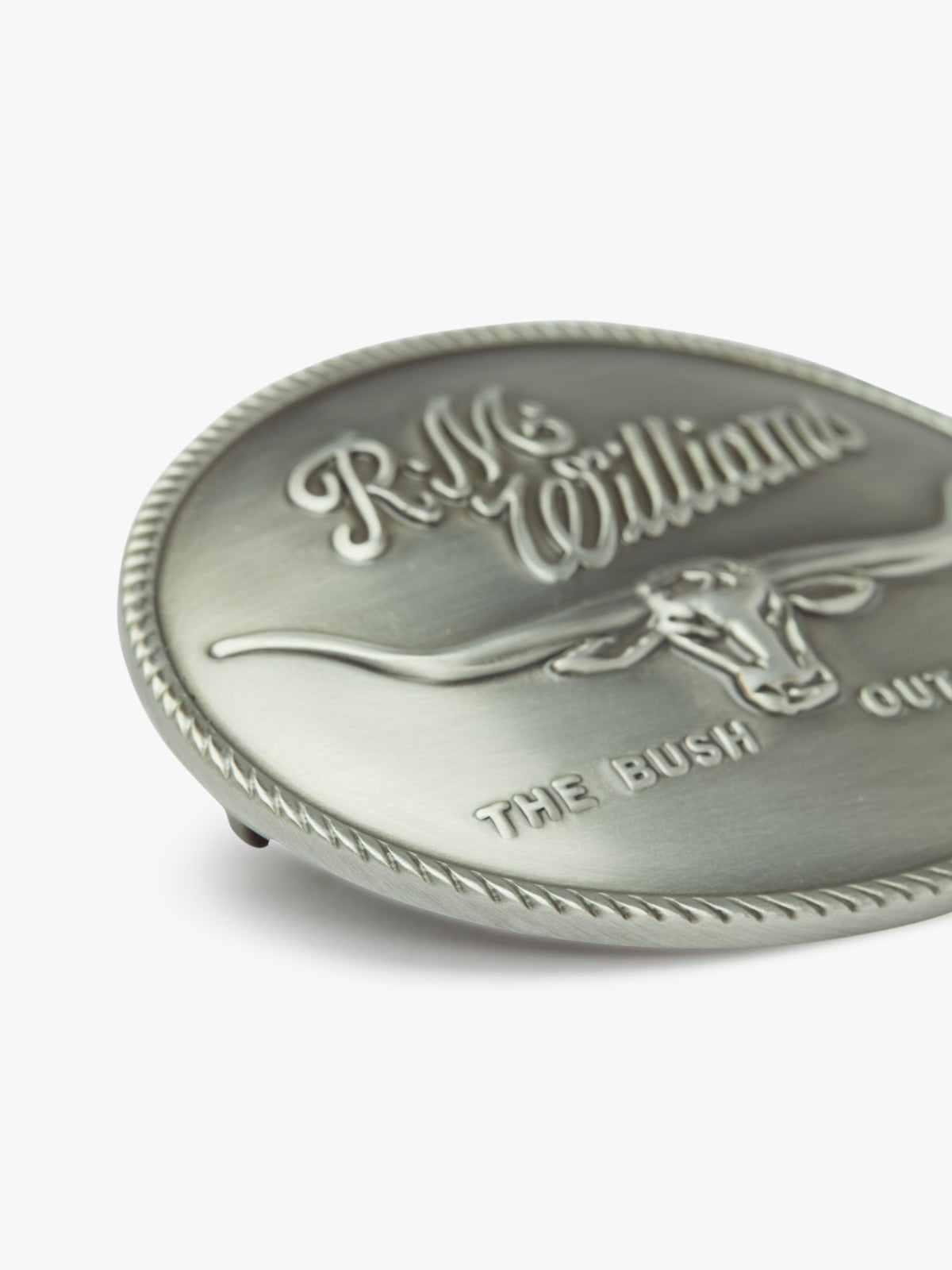 R.M.Williams Logo Buckle