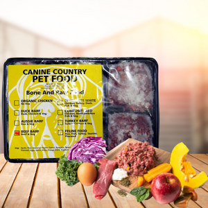 Canine Country Beef BARF Portion Pack