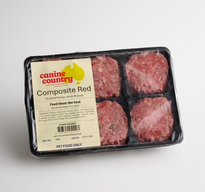 Canine Country Composite Red BARF Portion Pack