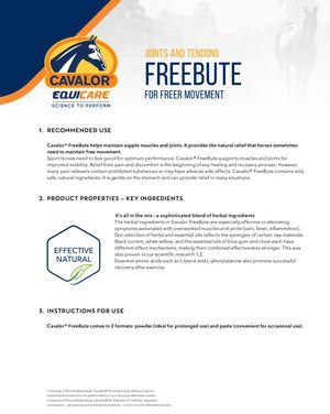 Cavalor Freebute Paste
