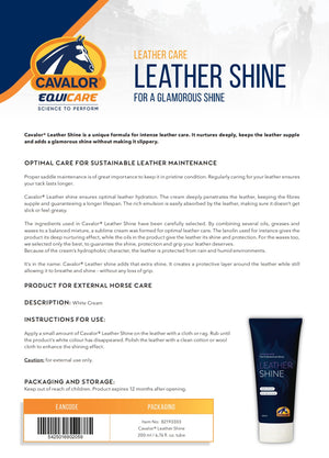 Cavalor Leather Shine