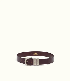 R.M.Williams 1 1/2 Inch 3 Piece Solid Hide Belt