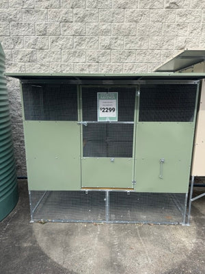 Chicken Loft w/Run 900Lx1800Wx1650H