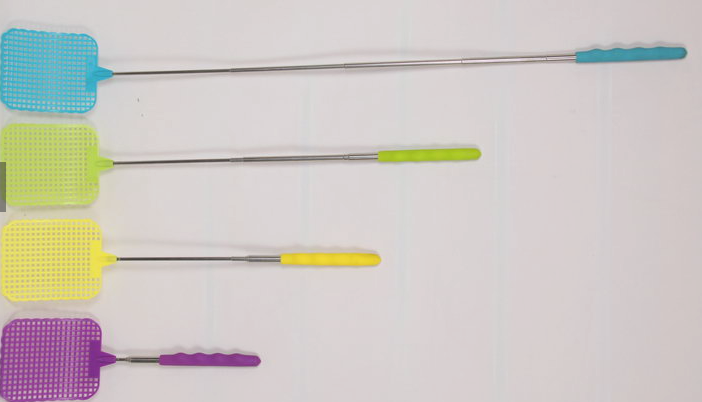 Extendable Fly Swatter 4 Asstd - 58cm