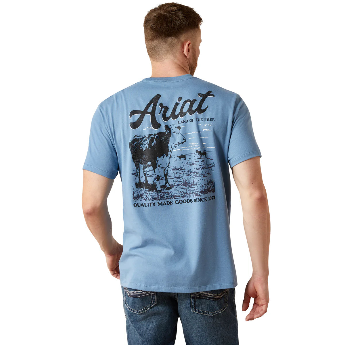 Ariat Mens Cattle Co SS Tee