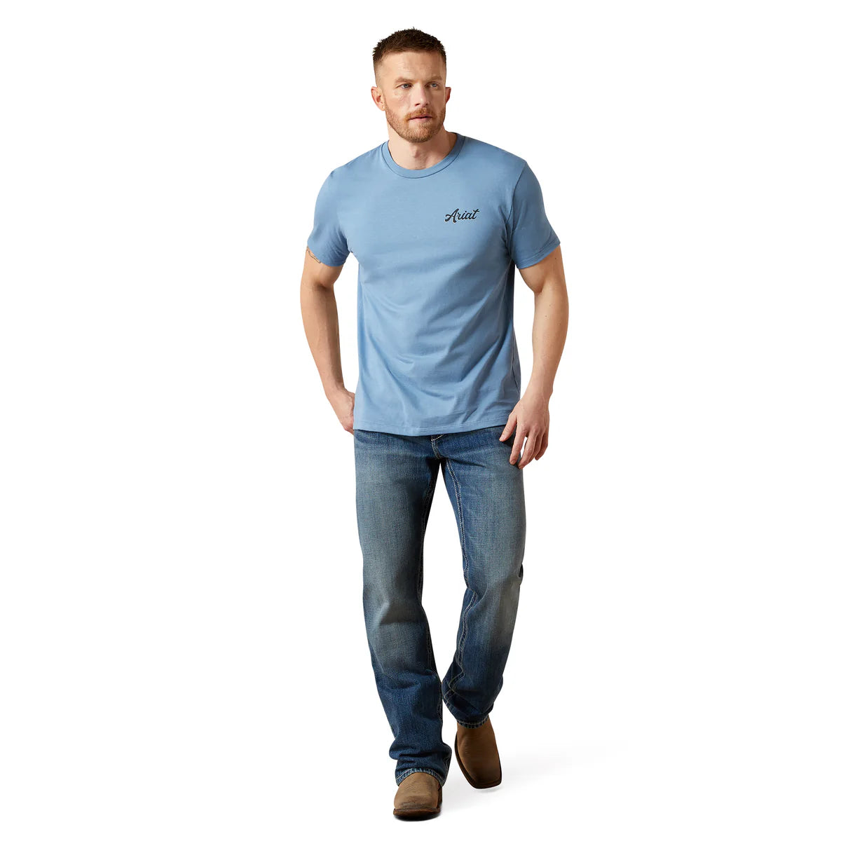 Ariat Mens Cattle Co SS Tee