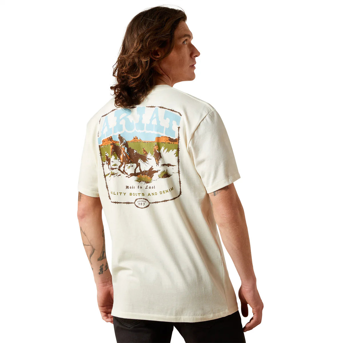 Ariat Mens Pulp Western SS Tee
