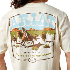Ariat Mens Pulp Western SS Tee