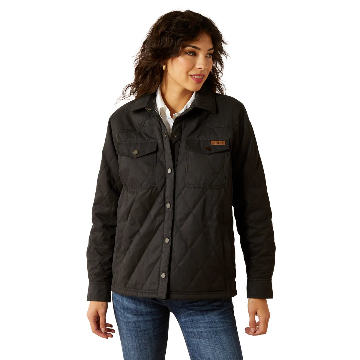 Ariat Womens Grizzly Quilted Barn Jacket