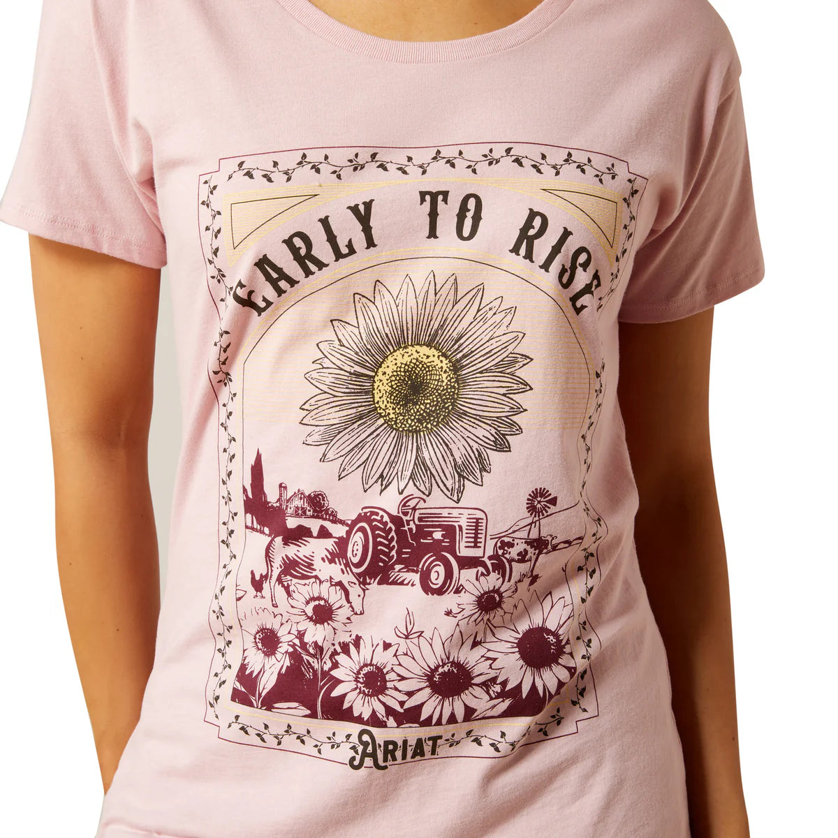 Ariat WMS Early To Rise SS Tee