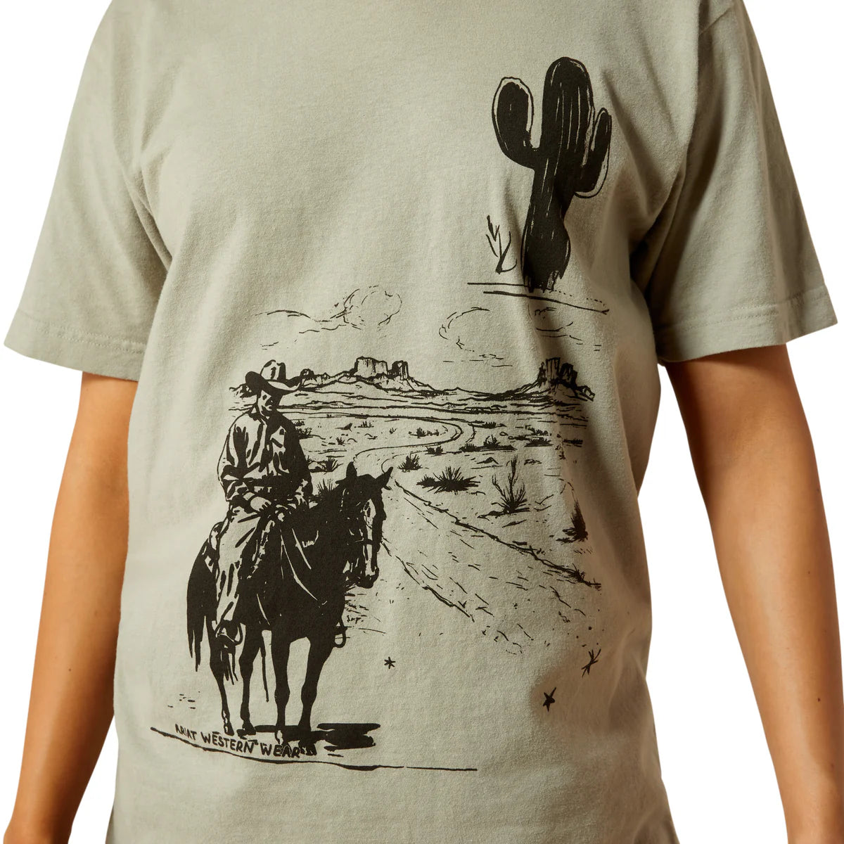 Ariat WMS Sketchy Cowboy SS Tee
