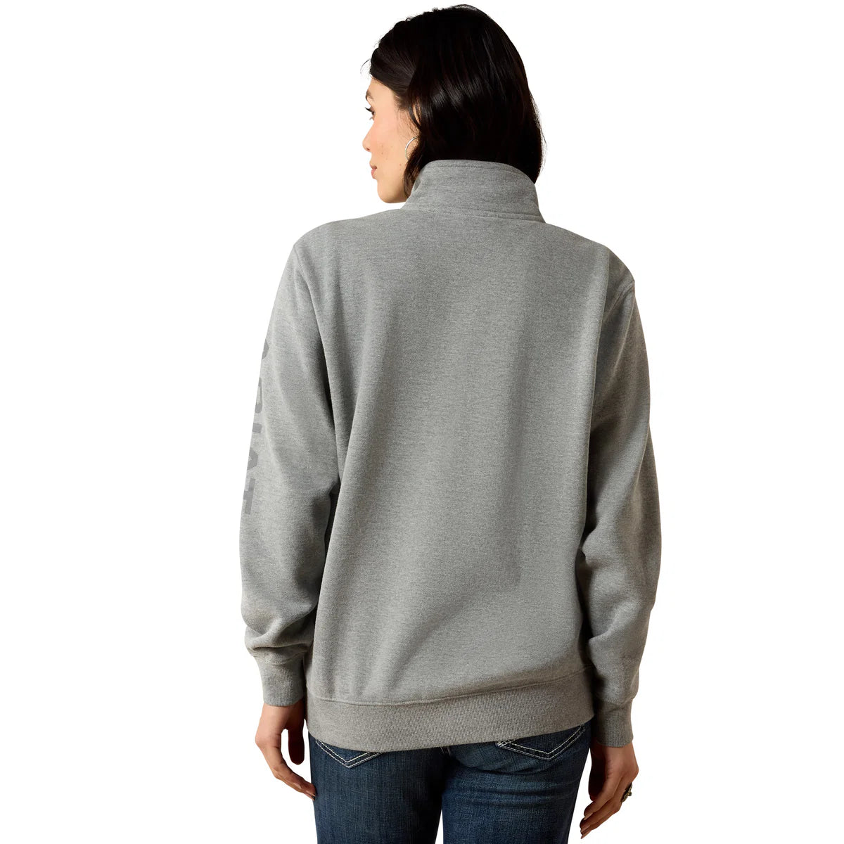 Ariat Womens Foundation Logo 1/2 Zip Sweatshirt