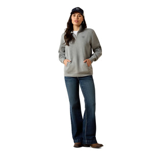 Ariat Womens Foundation Logo 1/2 Zip Sweatshirt