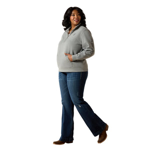 Ariat Womens Foundation Logo 1/2 Zip Sweatshirt