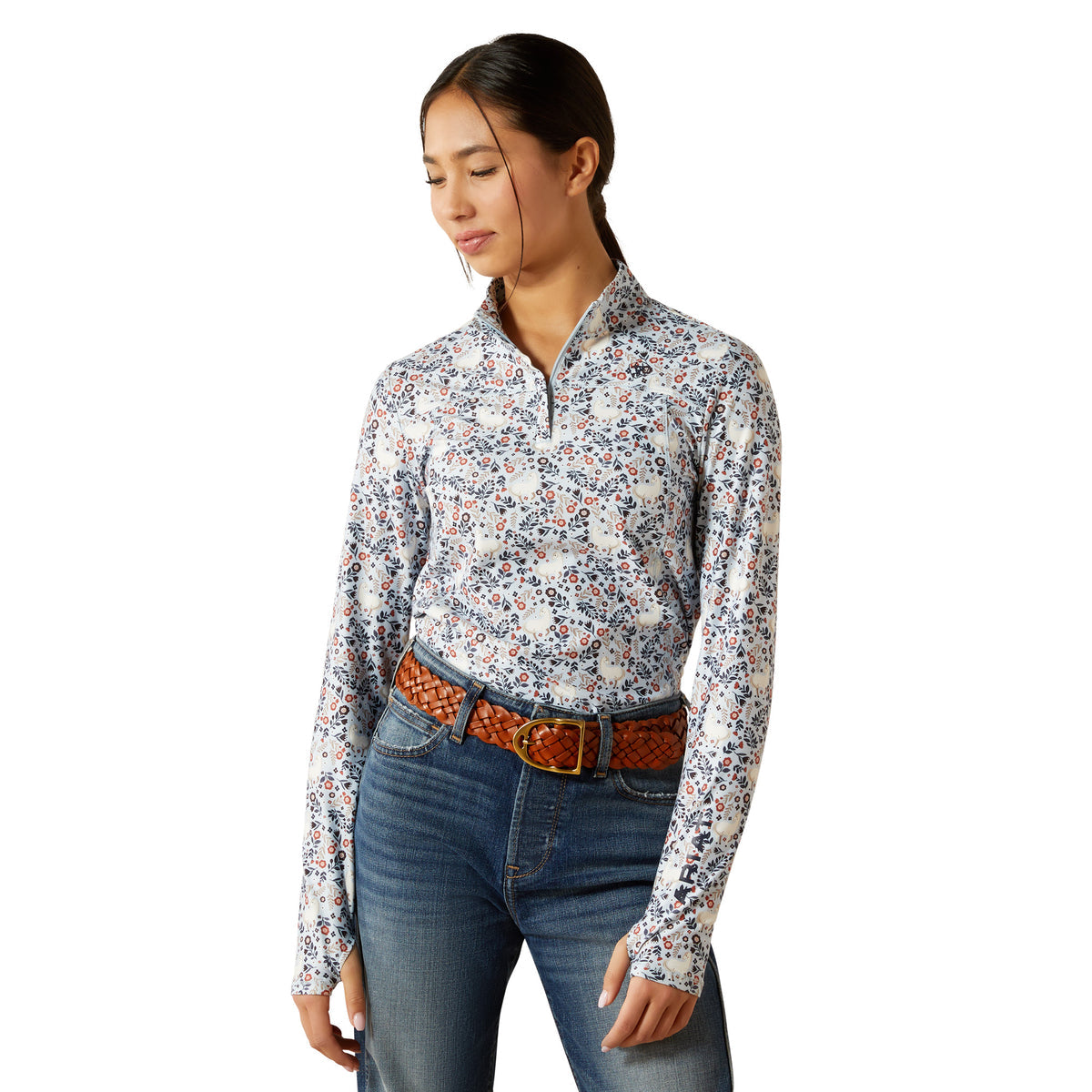 Ariat Girls Lowell 3.0 1/4 Zip Baselayer