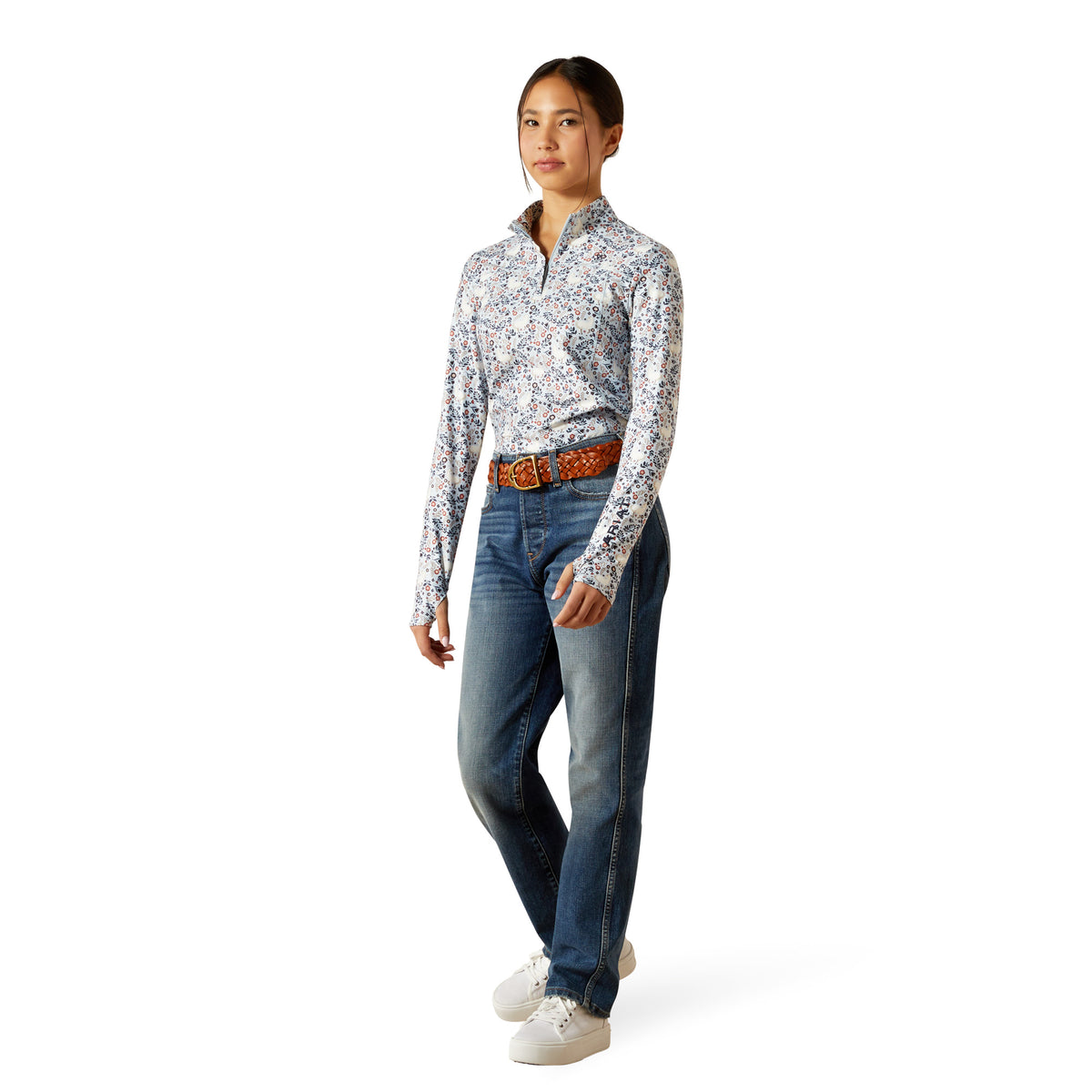 Ariat Girls Lowell 3.0 1/4 Zip Baselayer