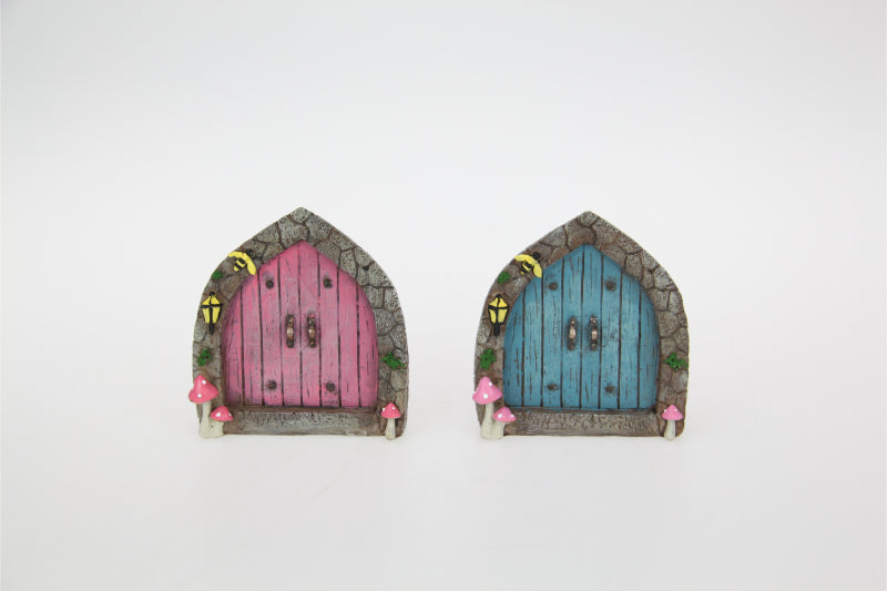 Fairy Garden Door 2 Ass 10cm