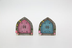 Fairy Garden Door 2 Ass 10cm