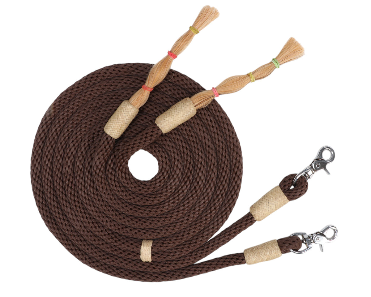 Fort Worth Soft Round Split Reins 8ft