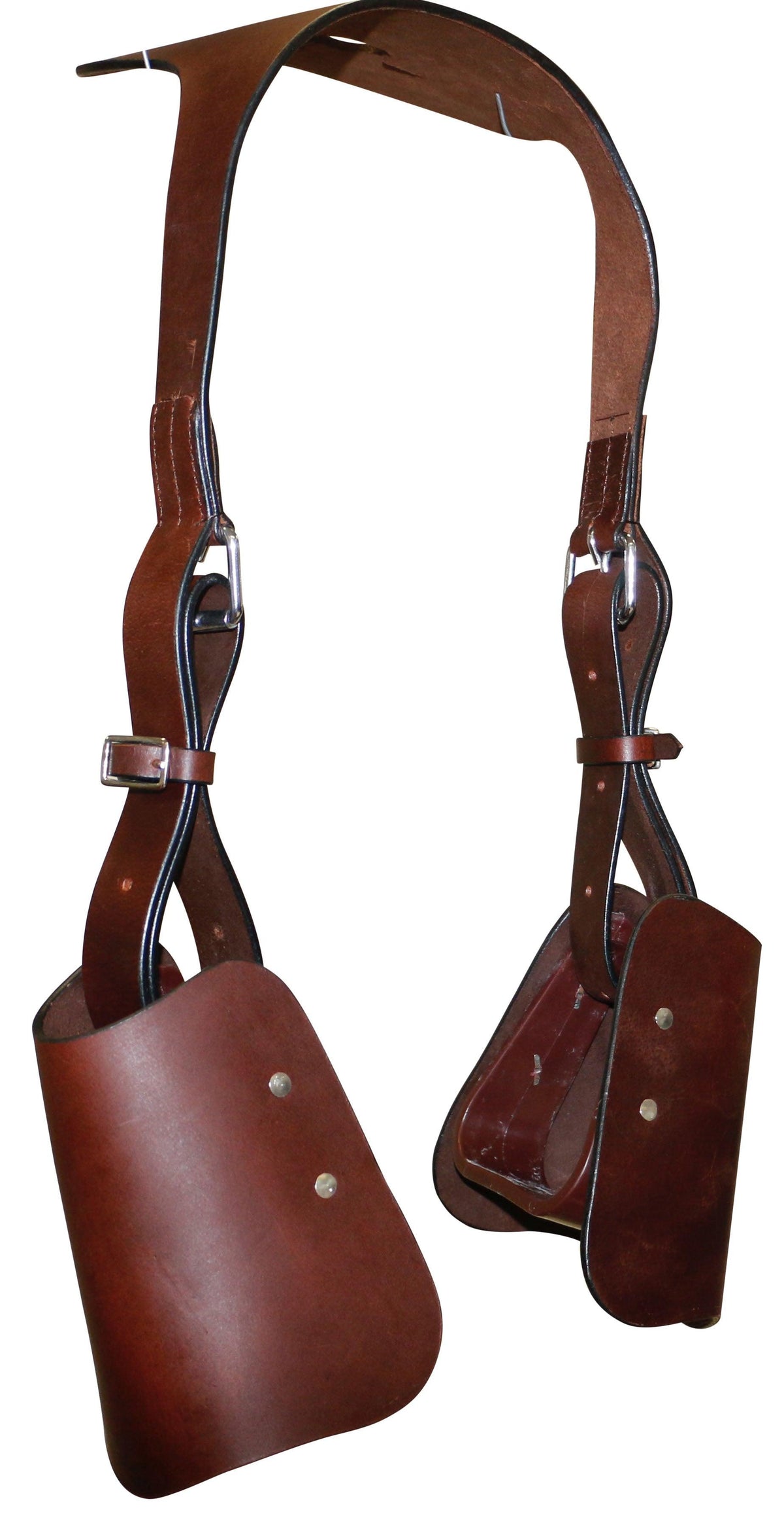 Fort Worth Little Rider Stirrups Brown