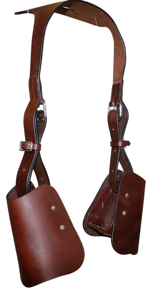 Fort Worth Little Rider Stirrups Brown