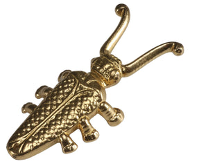 Beetle Boot Jack Solid Brass