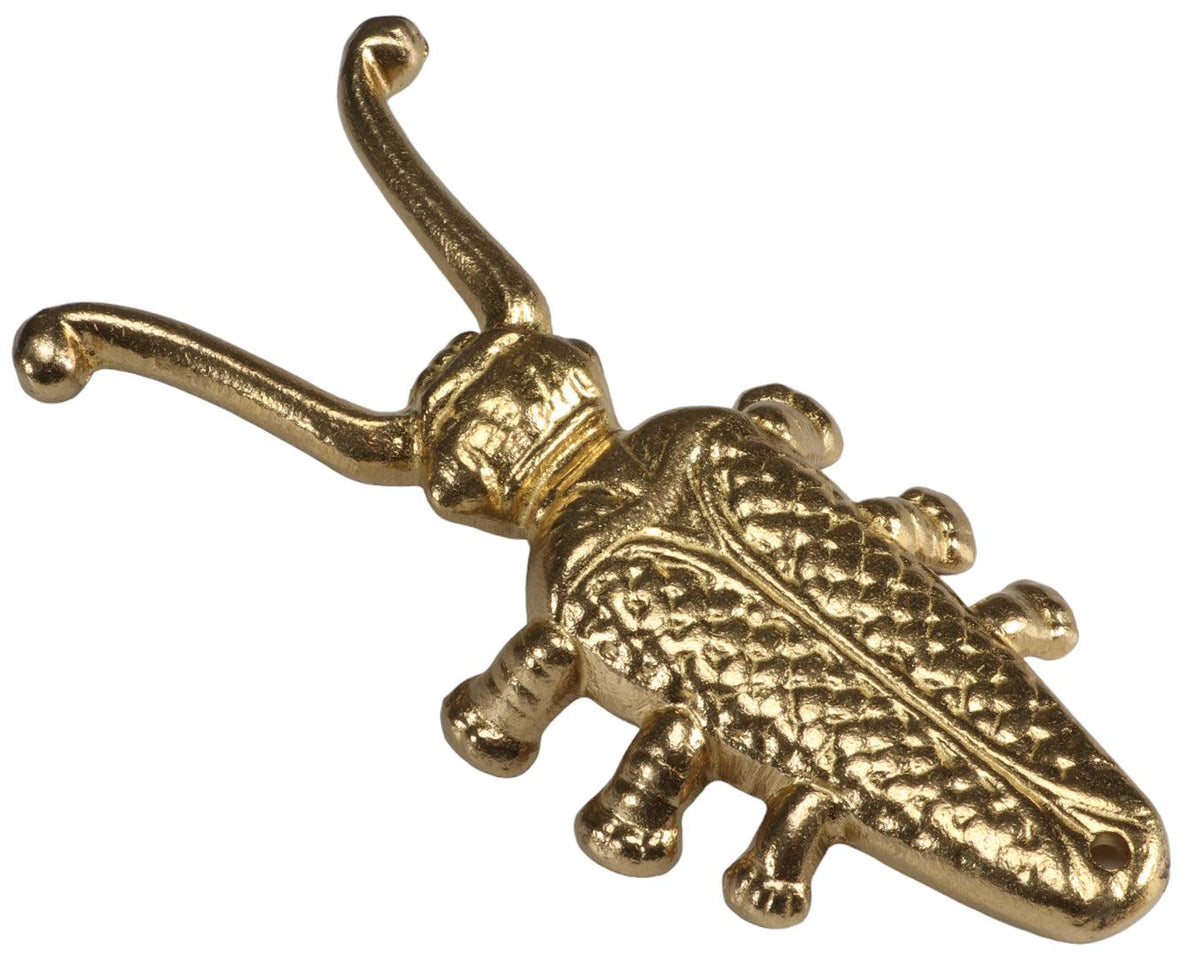 Beetle Boot Jack Solid Brass