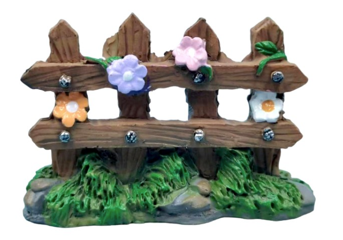 Fairy Garden Cute Mini Fence - 6cm
