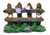 Fairy Garden Cute Mini Fence - 6cm
