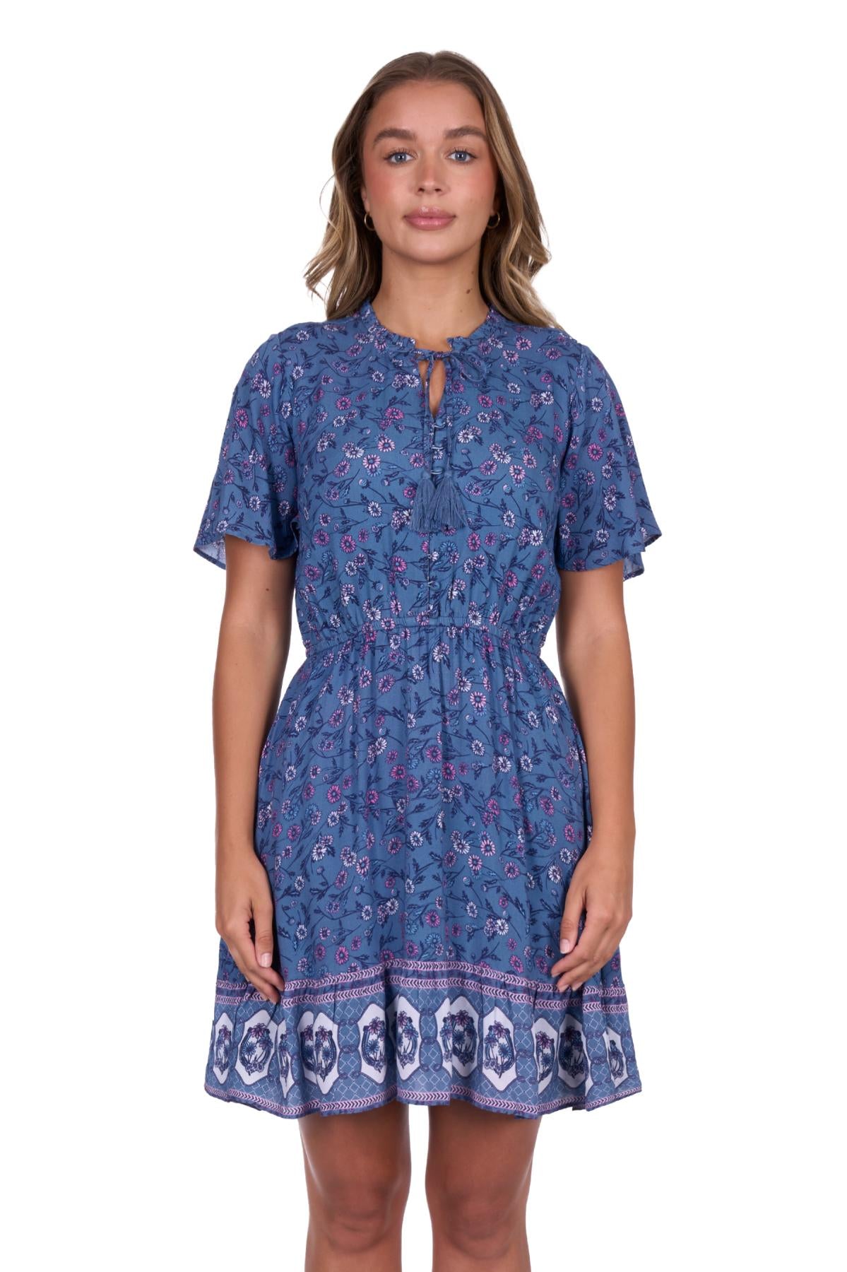 Pure Western Farrahh Short Sleeve Dress