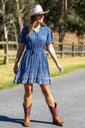 Pure Western Farrahh Short Sleeve Dress