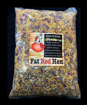 Fat Red Hen Nest N Pest