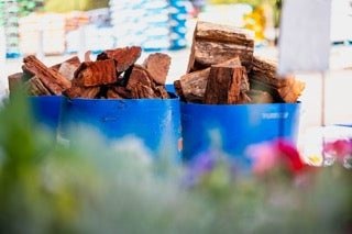 Firewood Blue Drum Premium Hardwood