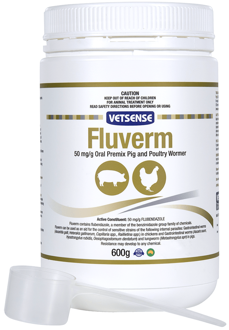 Vetsense Fluverm Pig and Poultry Wormer