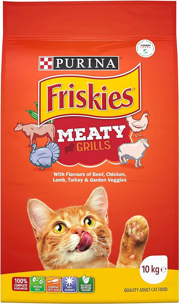 Friskies Meaty Grills Dry Food