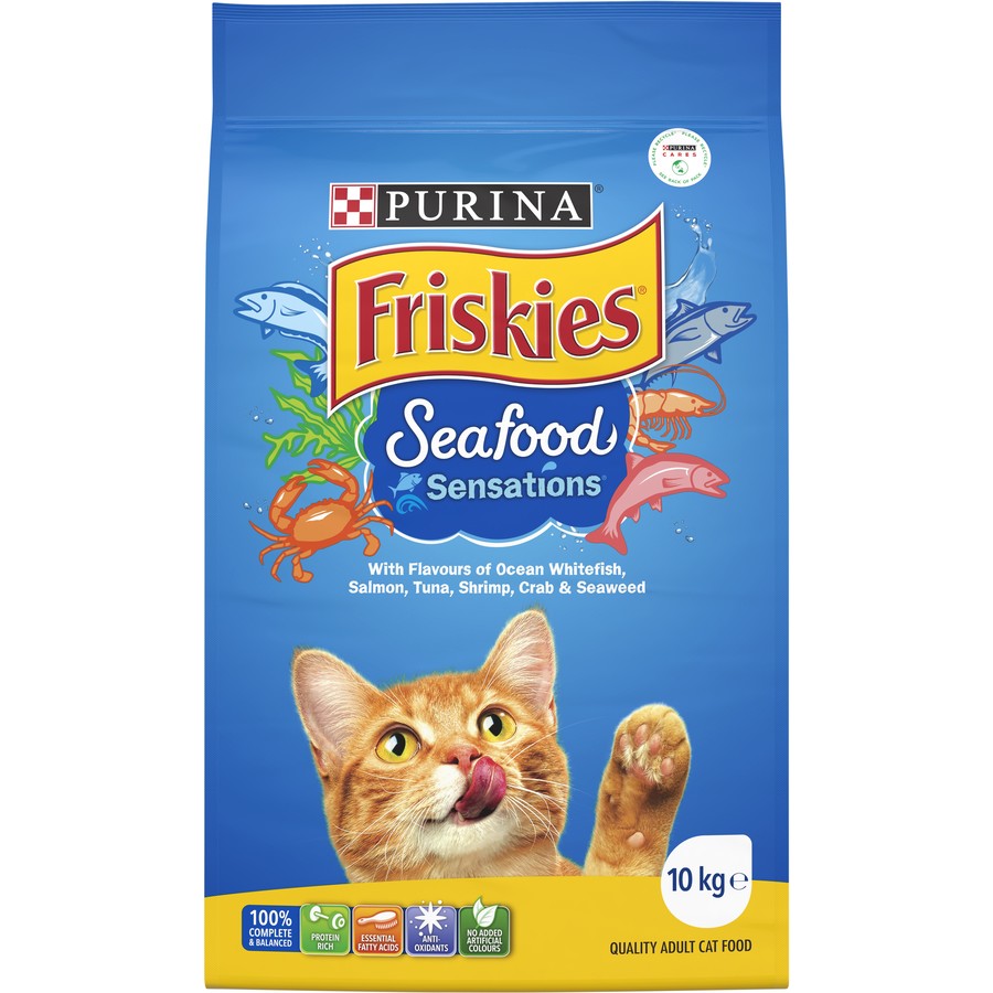 Friskies Seafood Sensation Dry Food