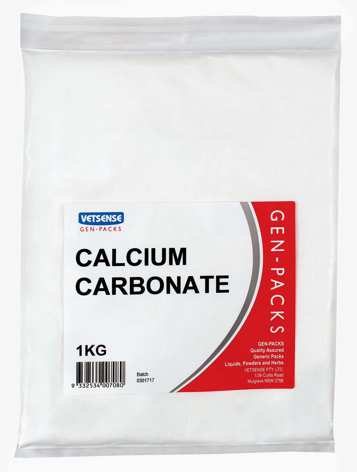 Vetsense Gen Pack Calcium Carbonate