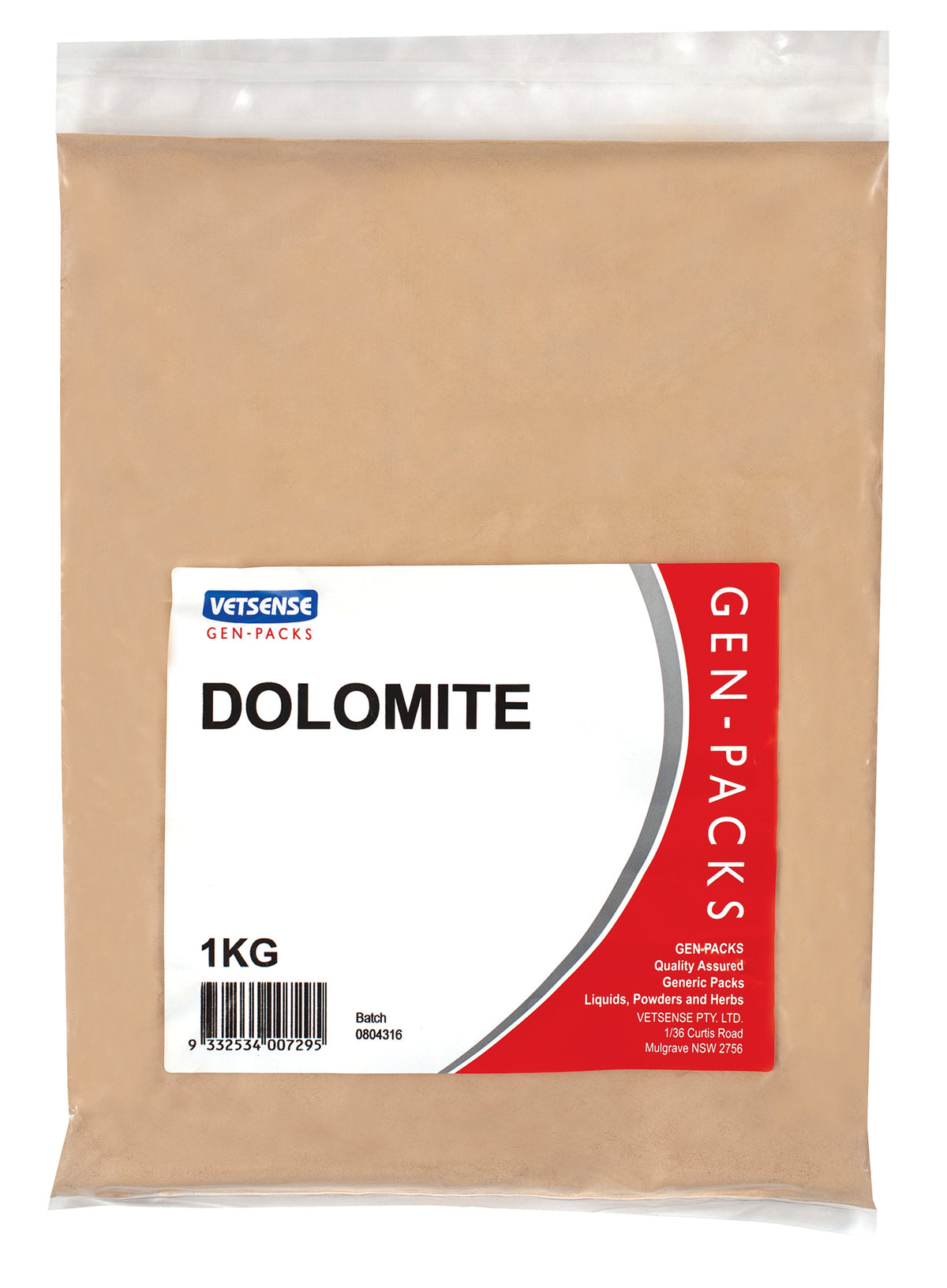 Vetsense Gen Pack Dolomite