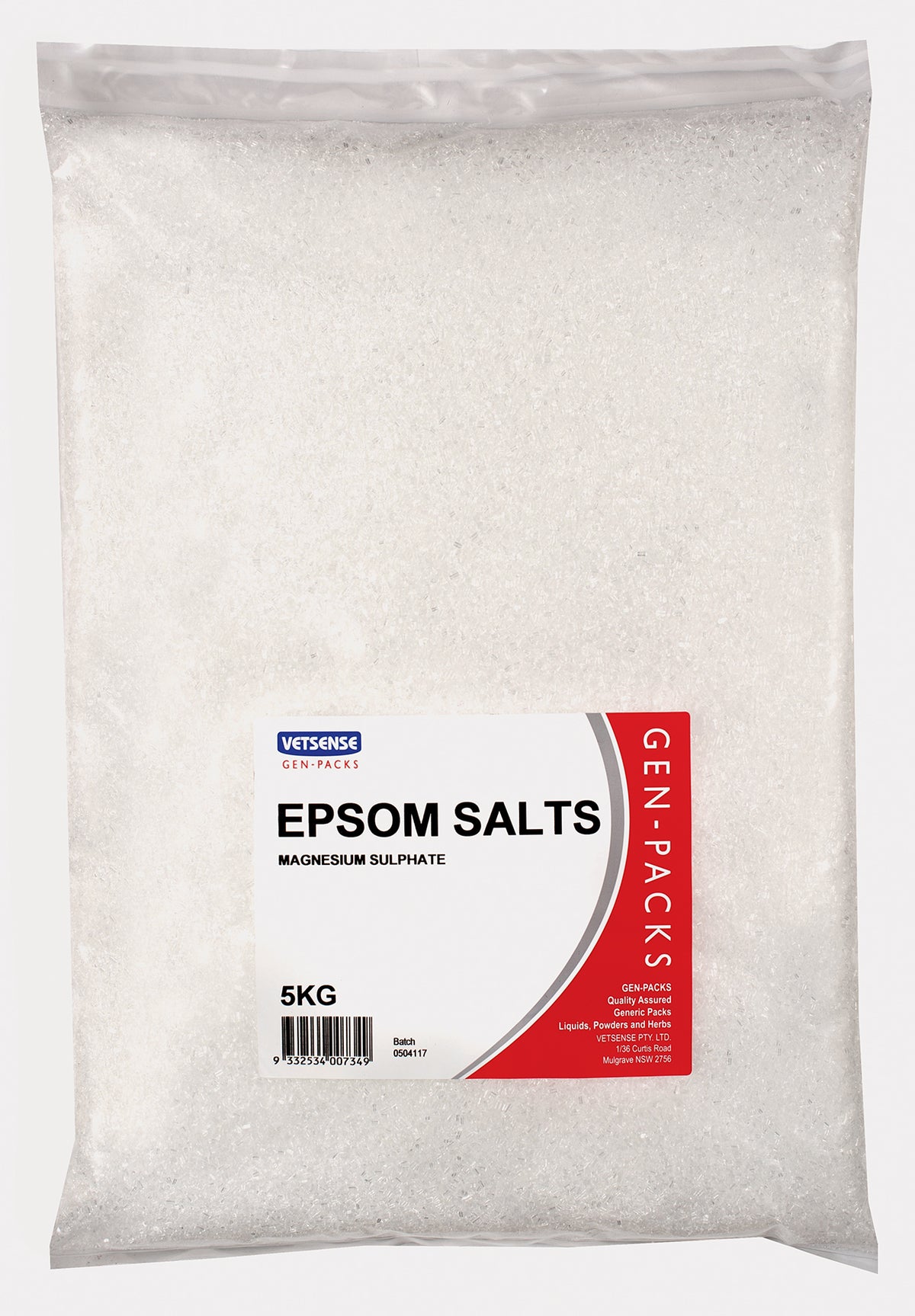 Vetsense Gen Pack Epsom Salt