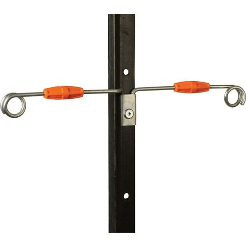 Gallagher 160mm Double End Steel Post Live Tip Lockset Offset