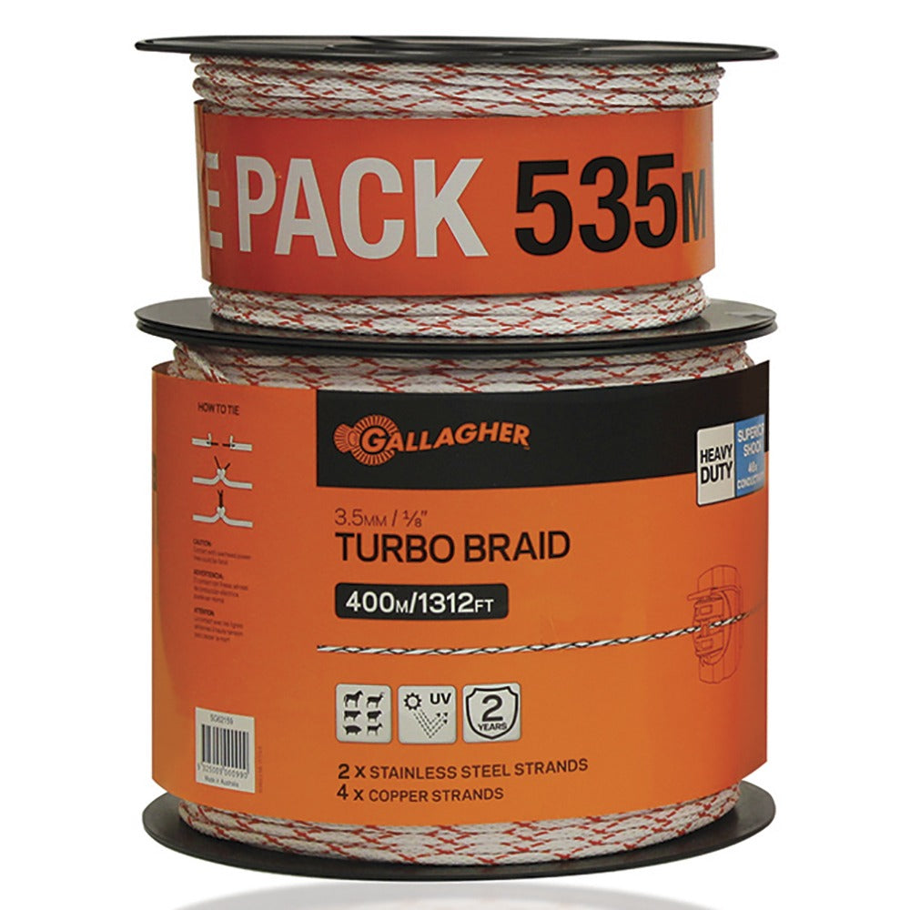 Gallagher 3.5mm Turbo Braid