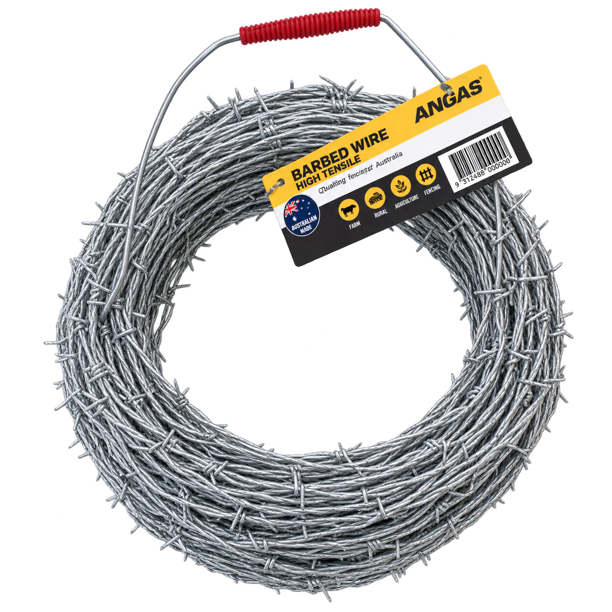 ANGAS HandyBarb Barbed Wire 1.80mm x 50m