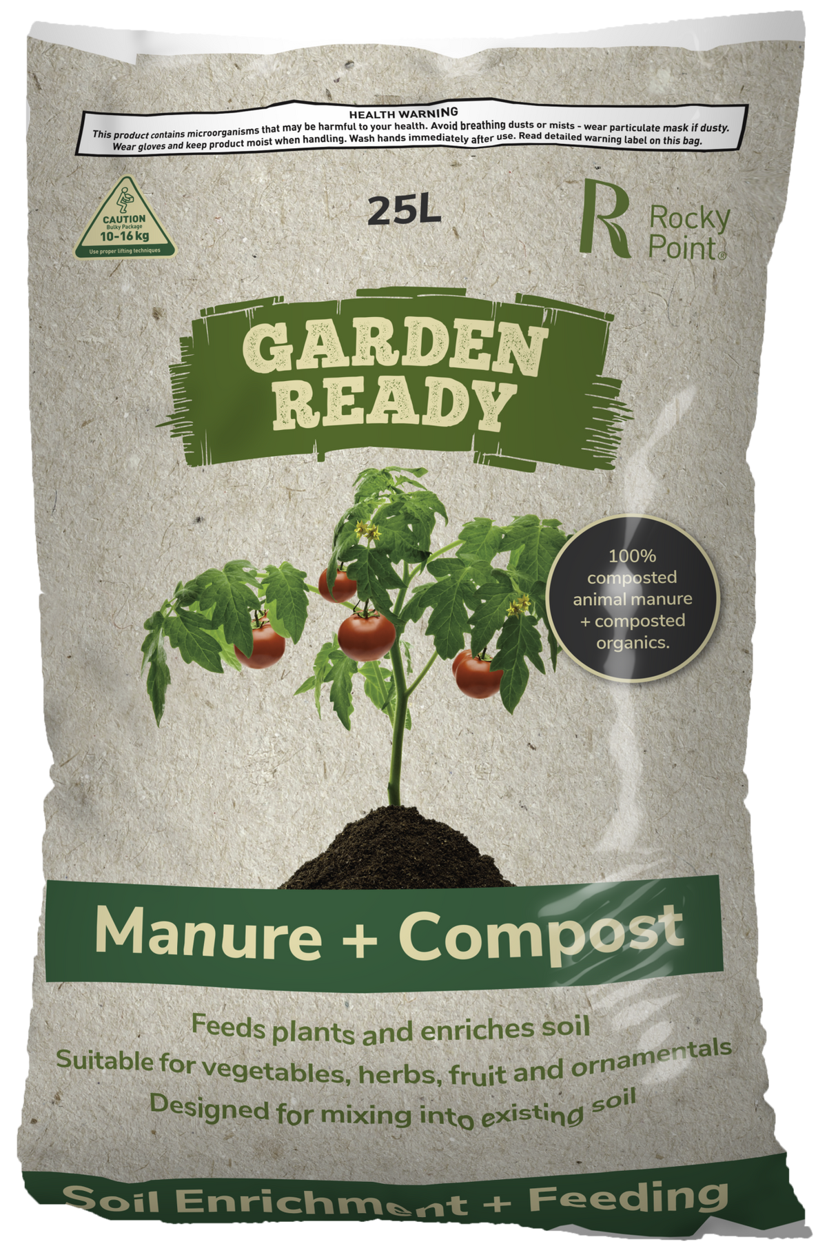 Garden Ready Manure + Compost