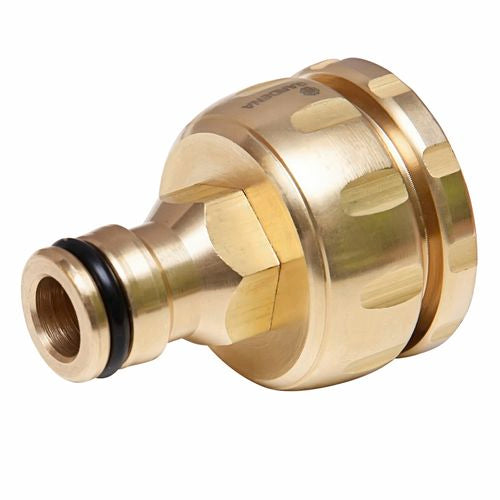 DNU Gardena Brass Universal Tap Nut Adaptor