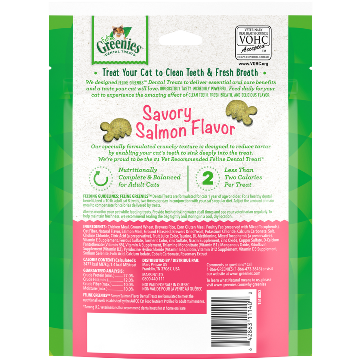 Greenies Dental Cat Treats
