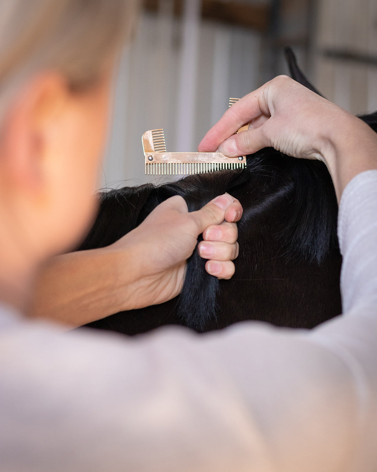 Hairy Pony Mane Sectioning Comb