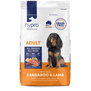Hypro Premium Grain Free Roo & Lamb Adult Dry Dog Food